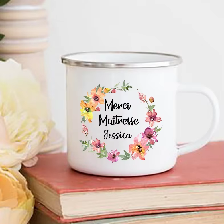 Tasses à Café Personnalisées avec Impression Française