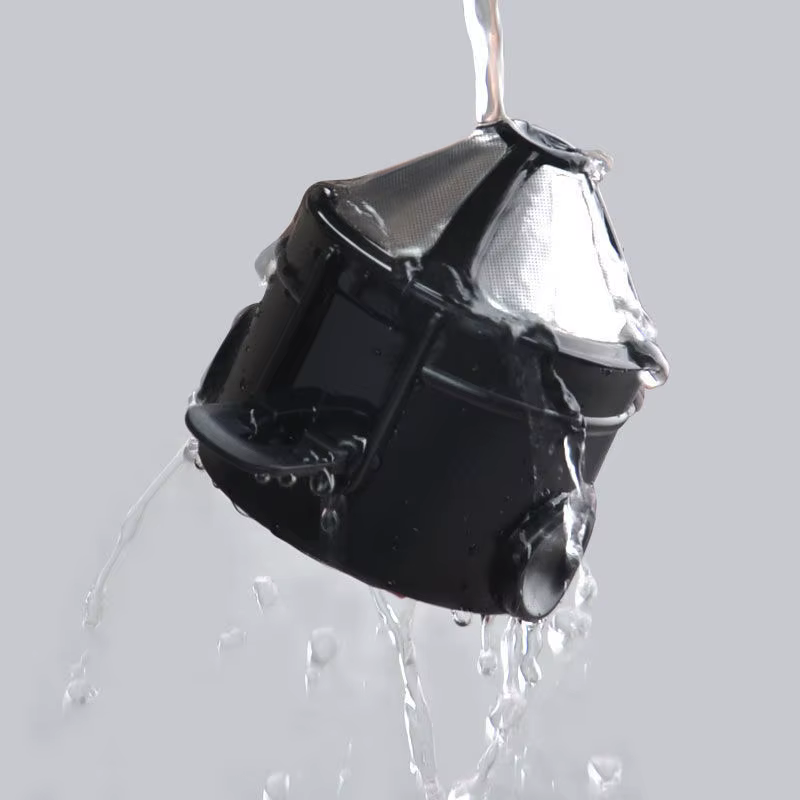 Filtre à café pliable portable en acier inoxydable