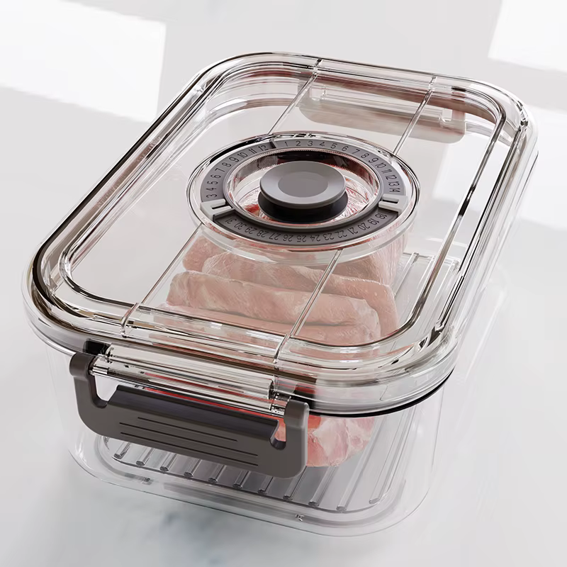 Boîte de stockage des aliments sous vide