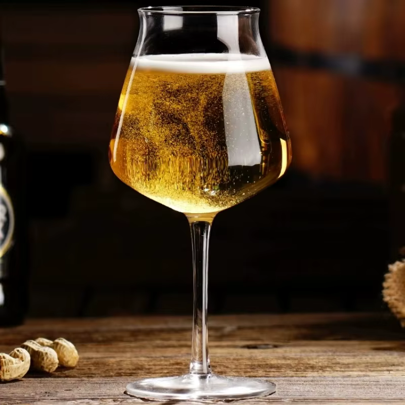 Verres à vin tulipe à large bouche