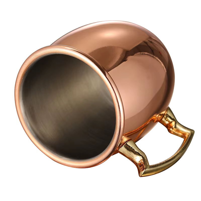 Mini tasse mule de moscou martelée