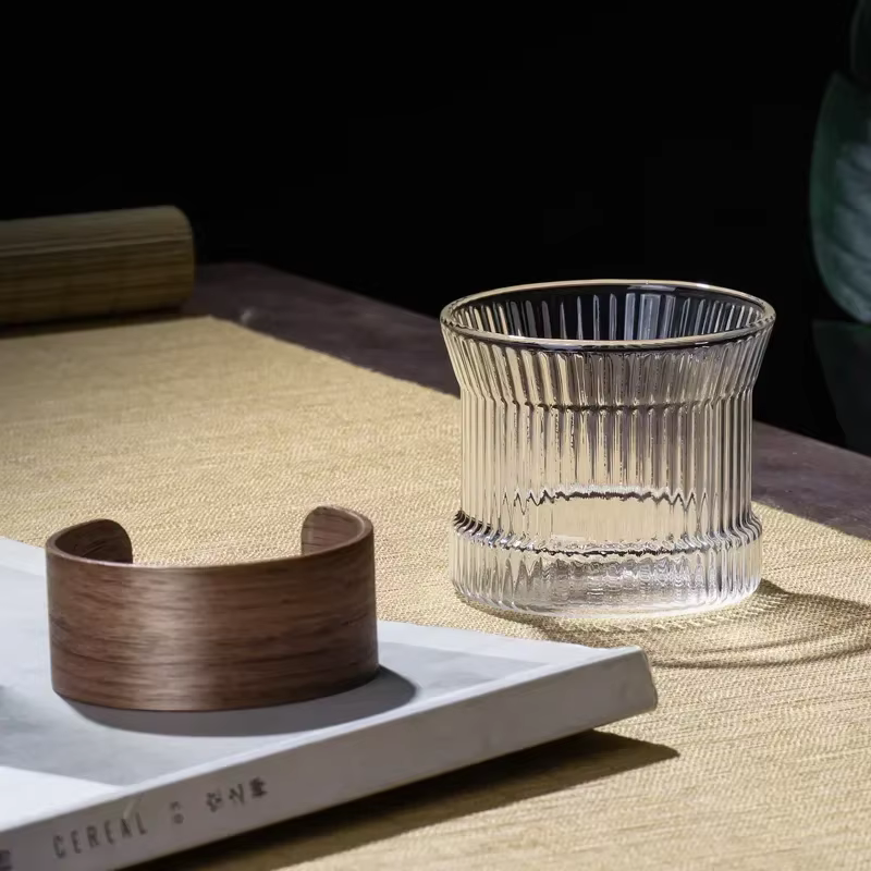Tasse à café en verre de Style japonais