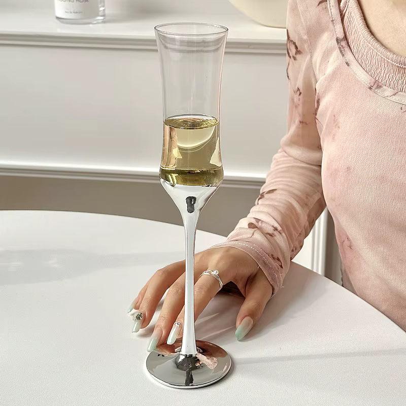Verre à Champagne à taille française