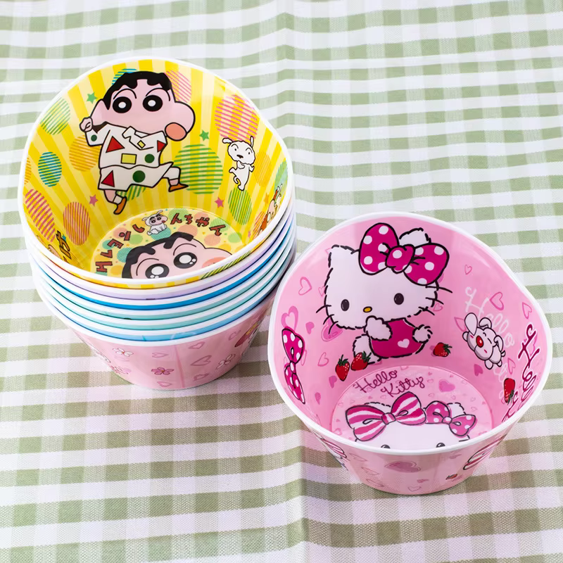 Nouveau bol à dîner Sanrio Hello Kitty Cartoon Kuromi Pochacco