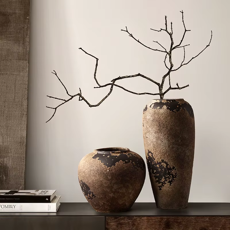 Vase Wabi Sabi en céramique