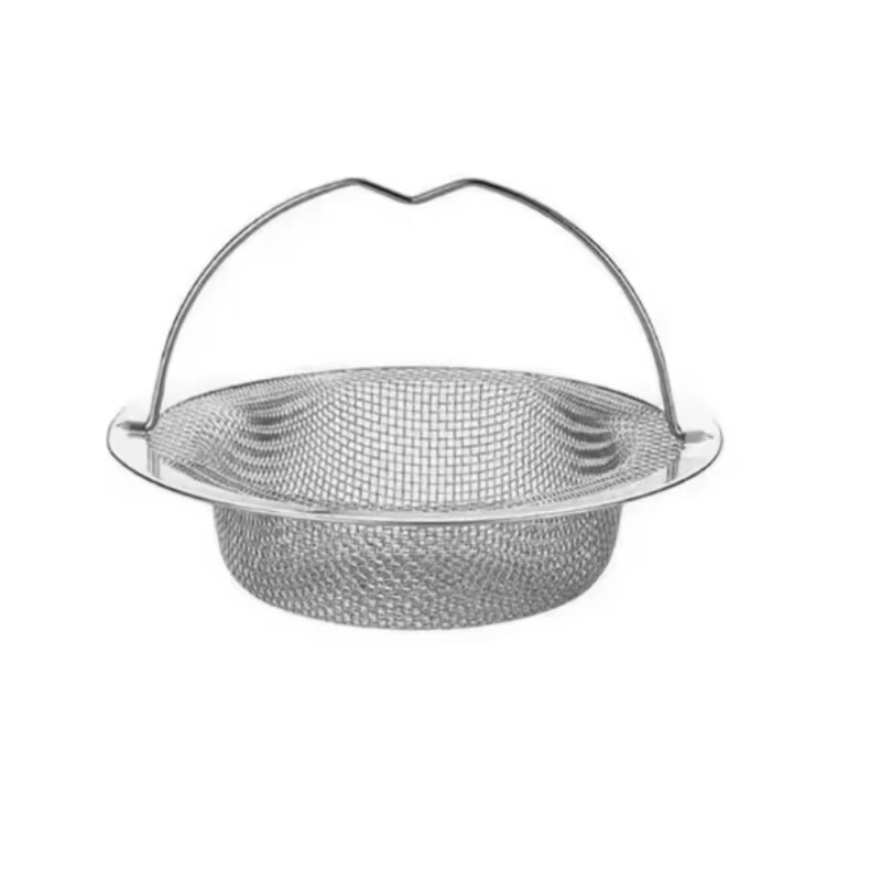 1 filtre d'évier de cuisine en acier inoxydable