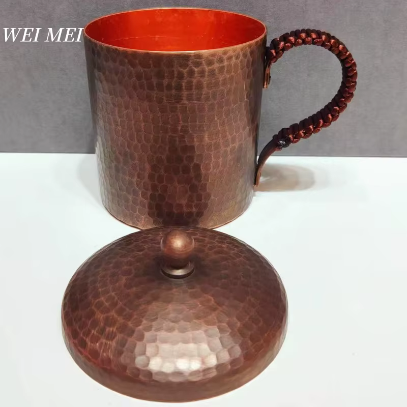 Tasse à café Vintage en cuivre pur