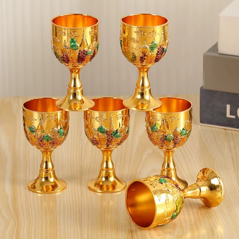 1 ensemble de verres à vin Vintage exquis