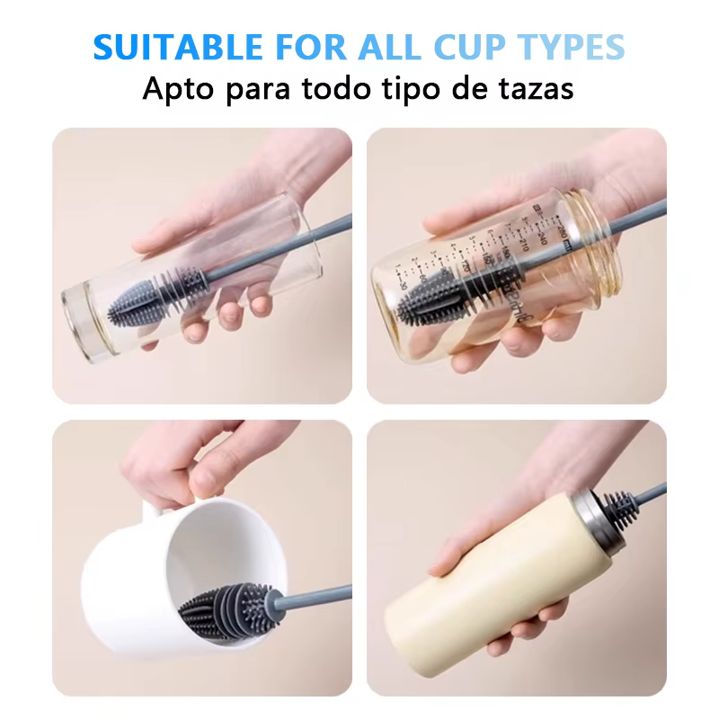 Brosse à biberons en Silicone