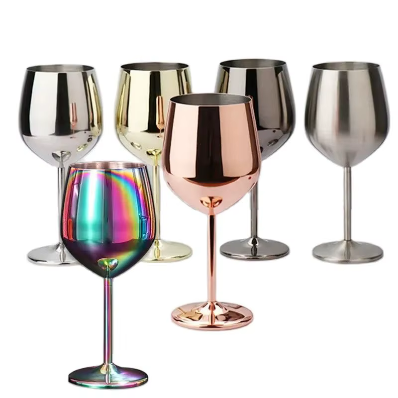 Verre à vin en acier inoxydable
