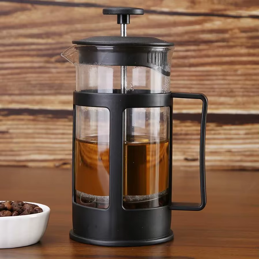 Cafetière à thé multifonctionnelle en acier inoxydable avec poignée