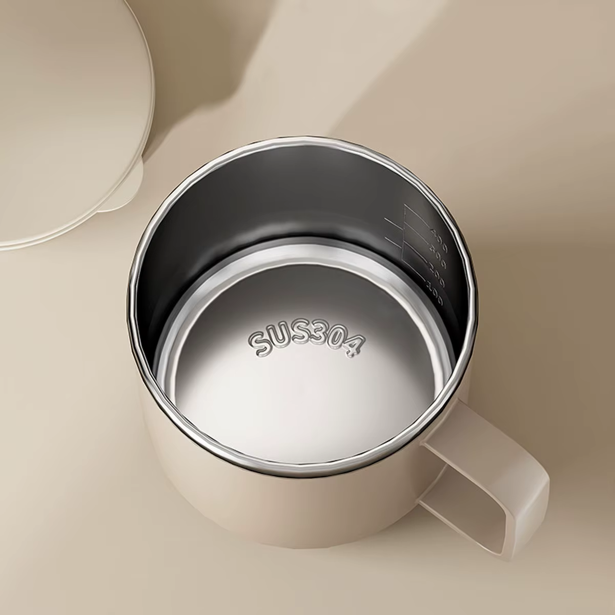 Tasse à café isolée de 400ML avec couvercle