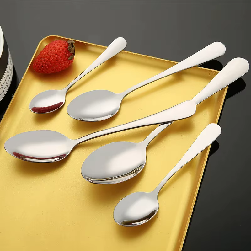 Cuillère polyvalente Portable en acier inoxydable