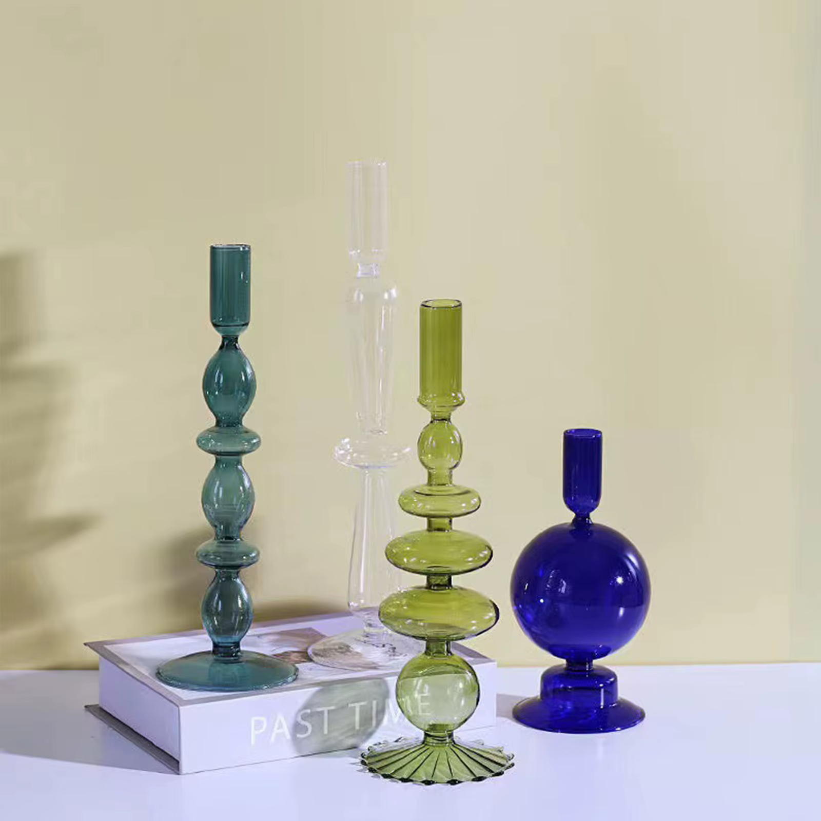 Vase en verre pour centre de table