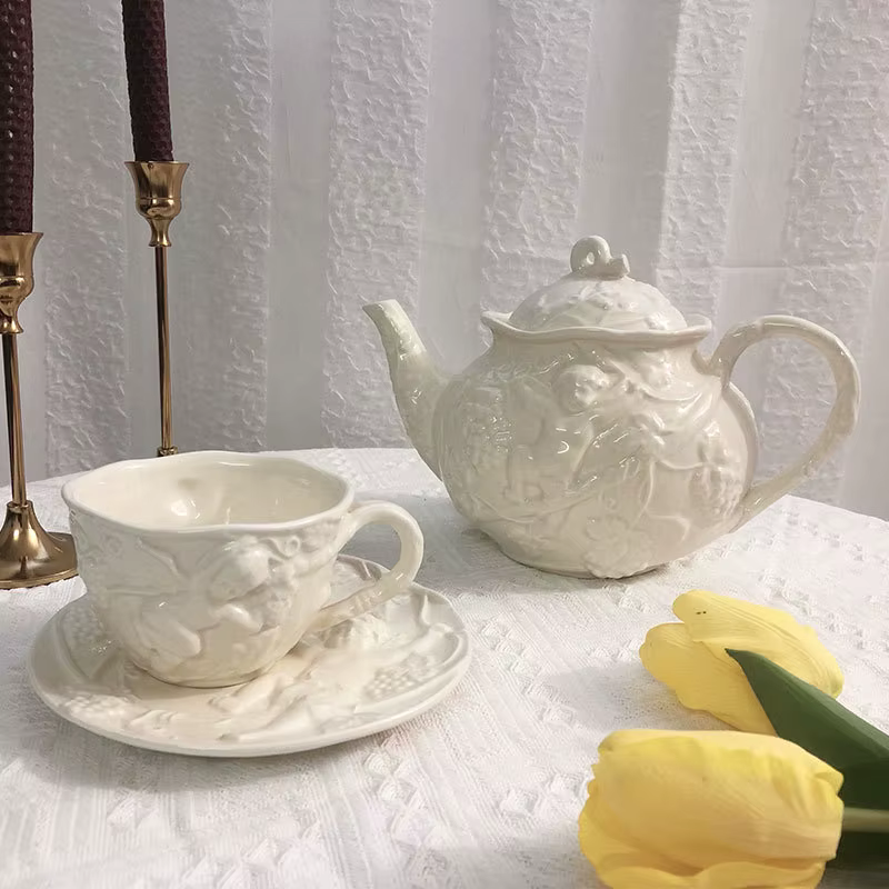 Tasse à café d'angle anglais