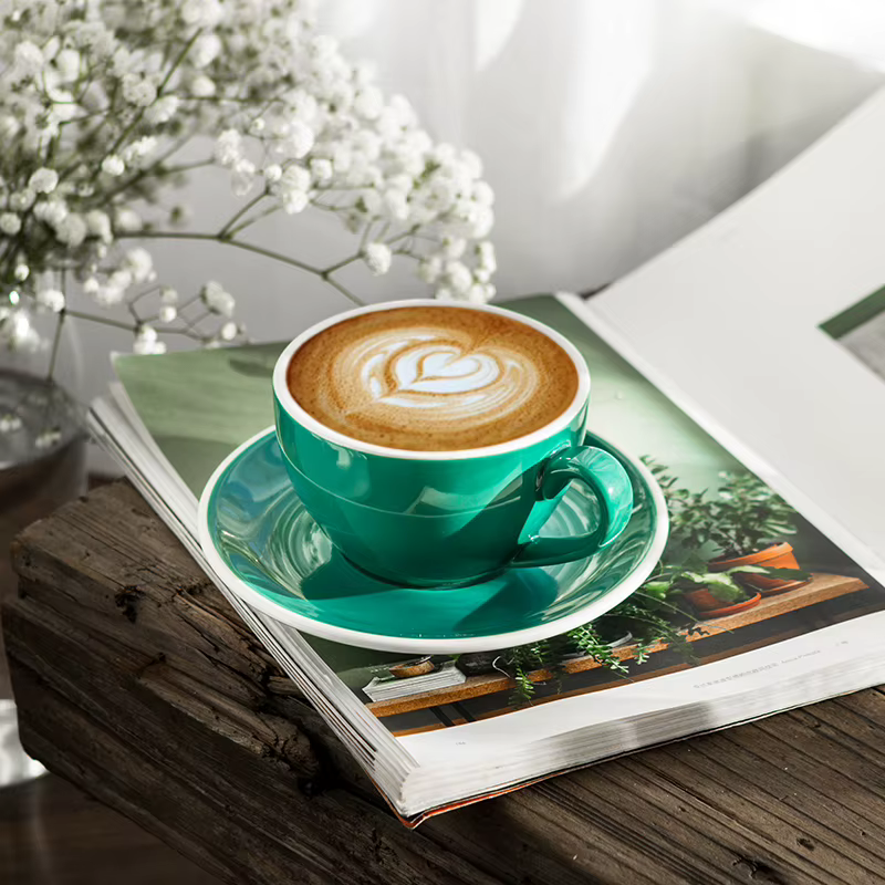 Tasse à café en céramique épaisse créative 350ml Latte Cappuccino