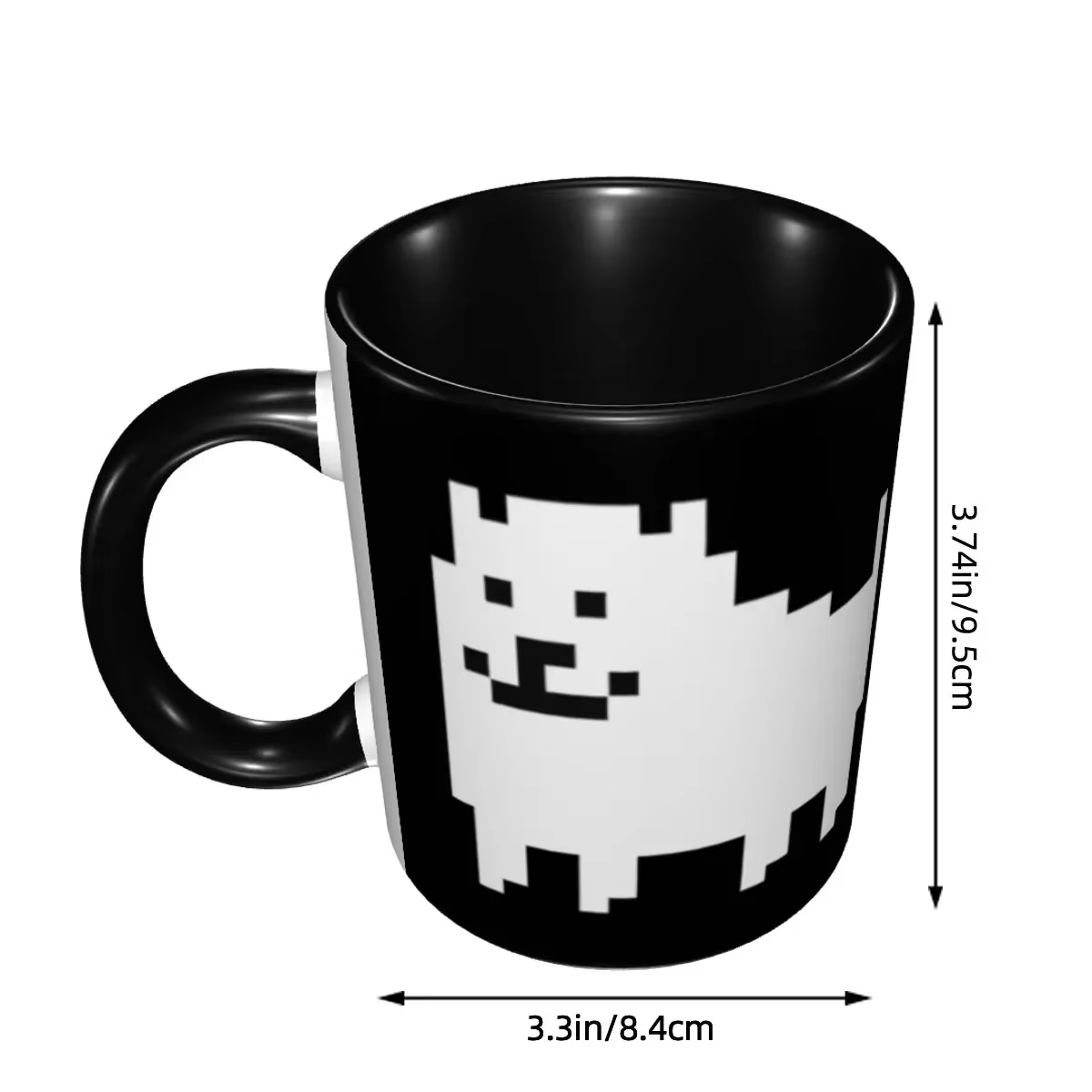 Tasses à café Undertale HQ avec motif de chien agaçant