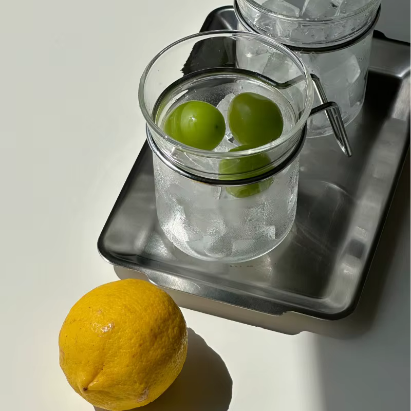 Tasse en verre Transparent créative