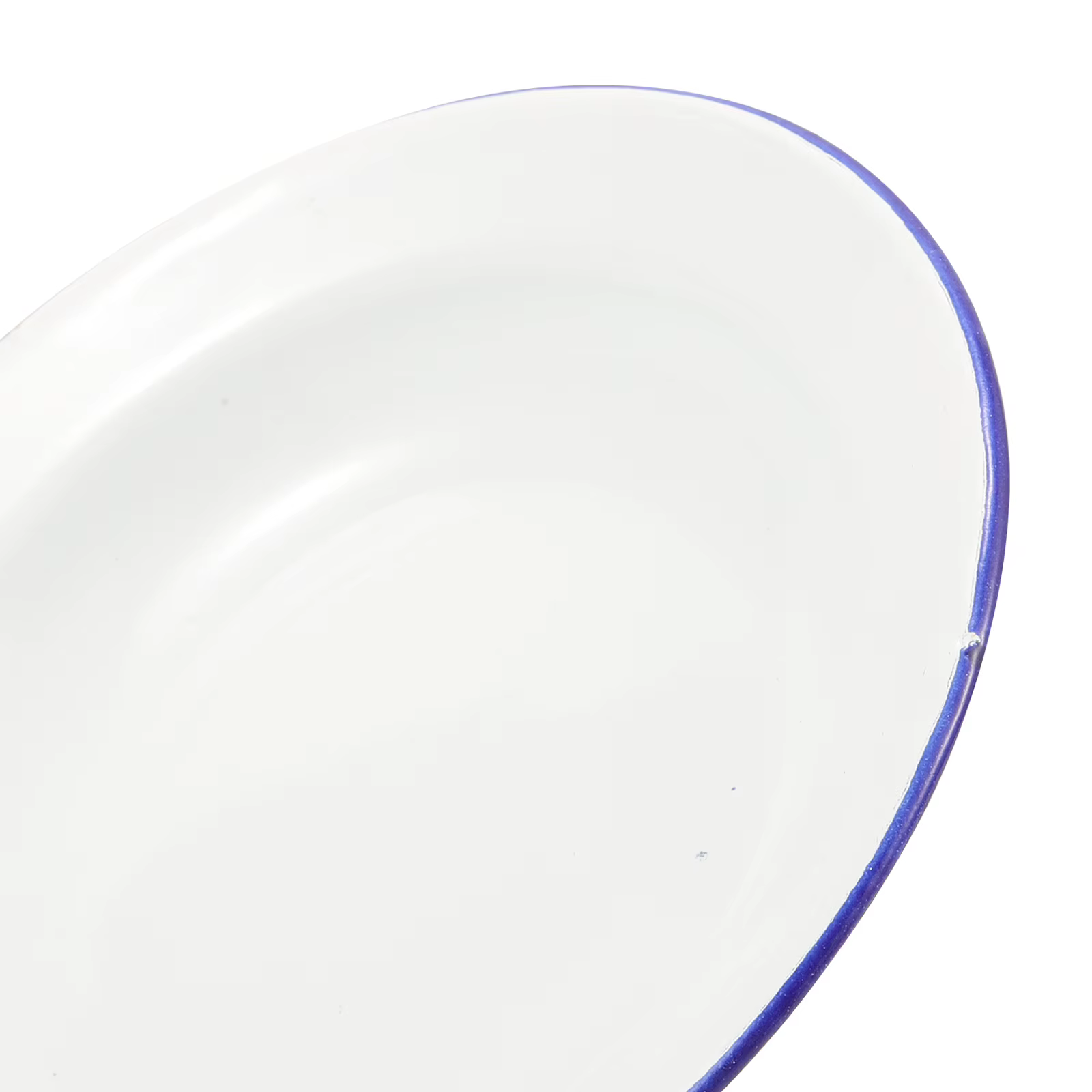 Assiettes en émail rétro