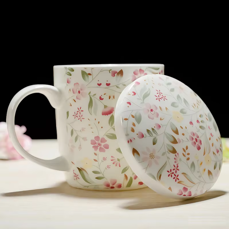 Tasse à café en porcelaine véritable