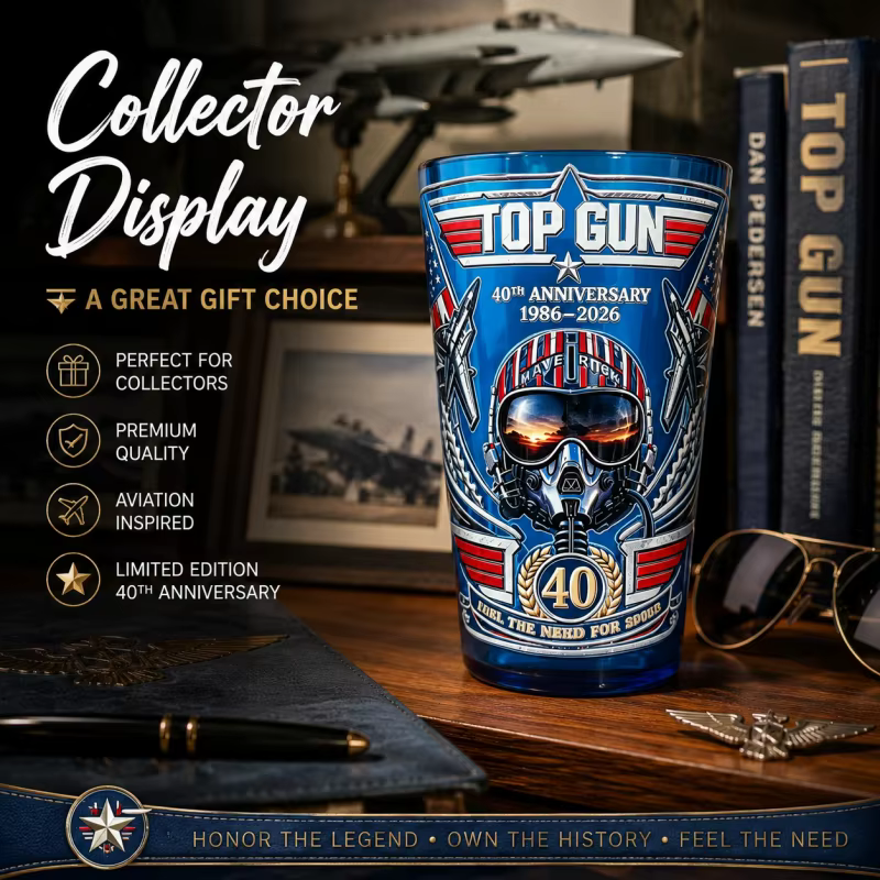 Verre à bière Top Gun 40e anniversaire 1986-2026