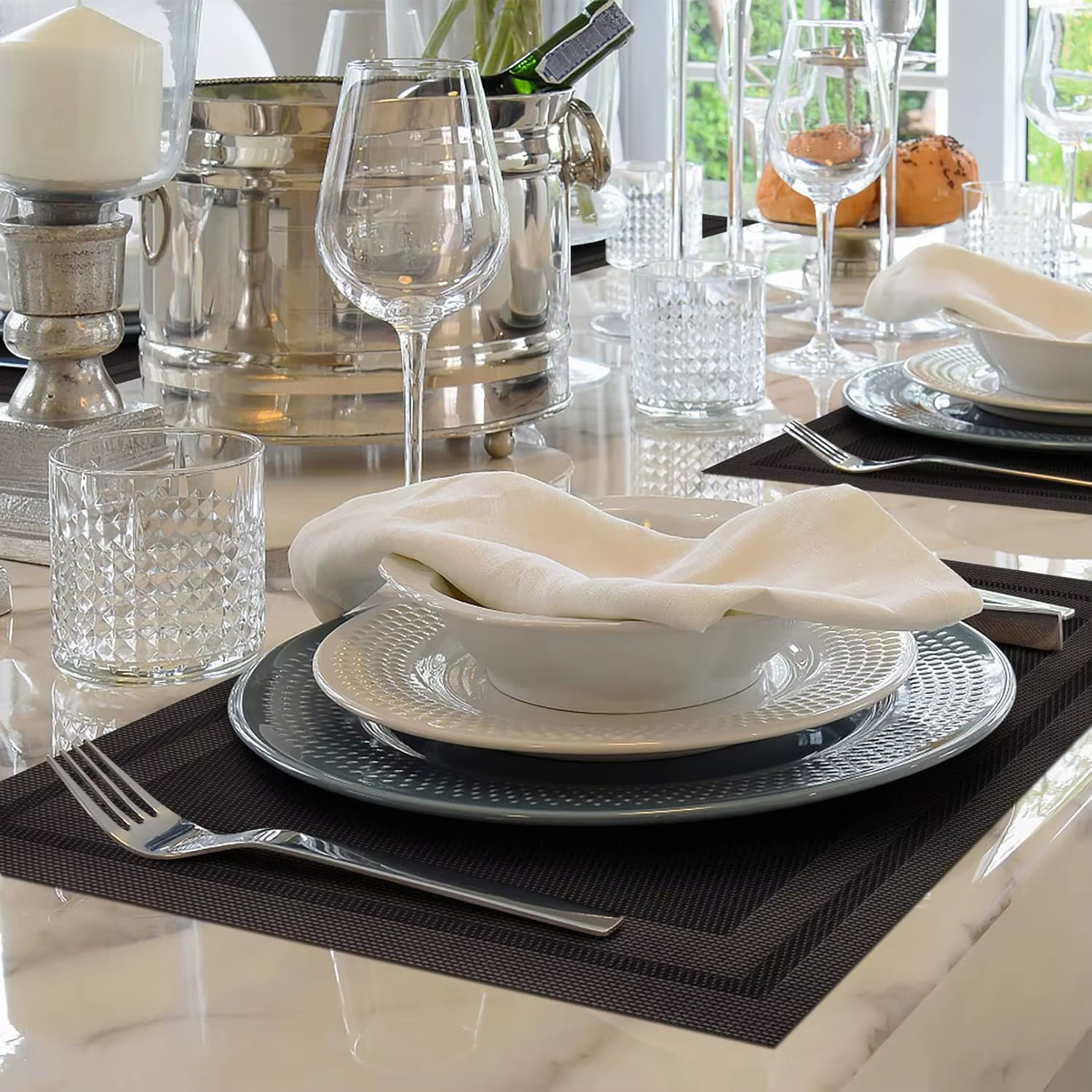 Ensemble de 4 sets de table
