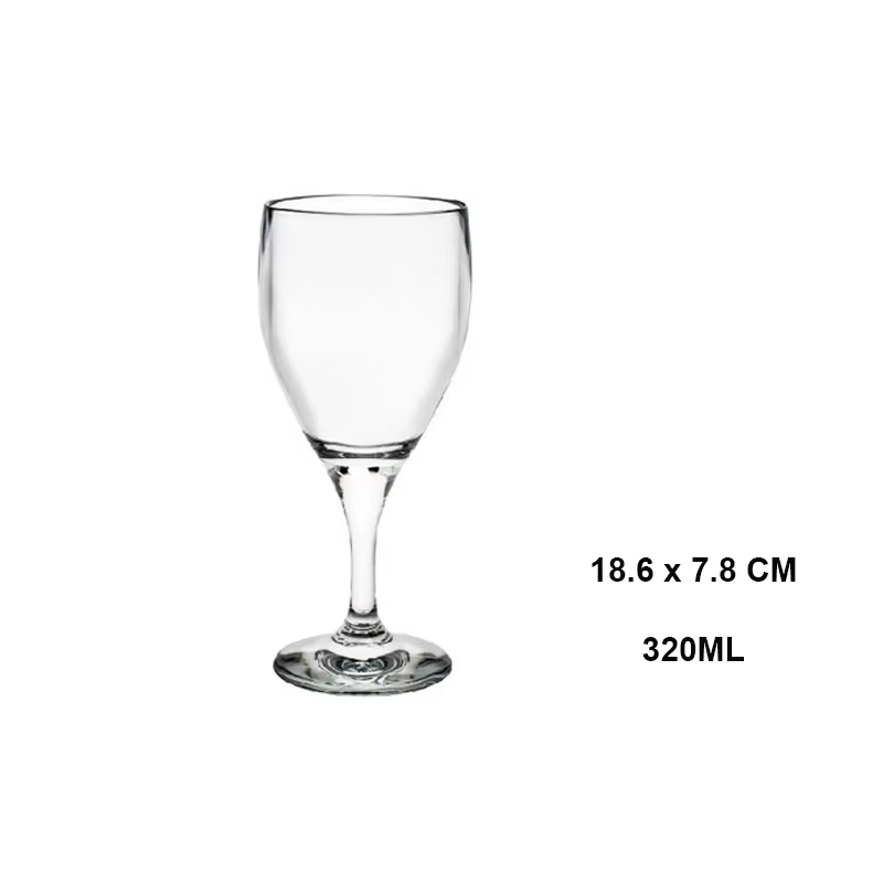 Verres à vin incassables pour l'extérieur