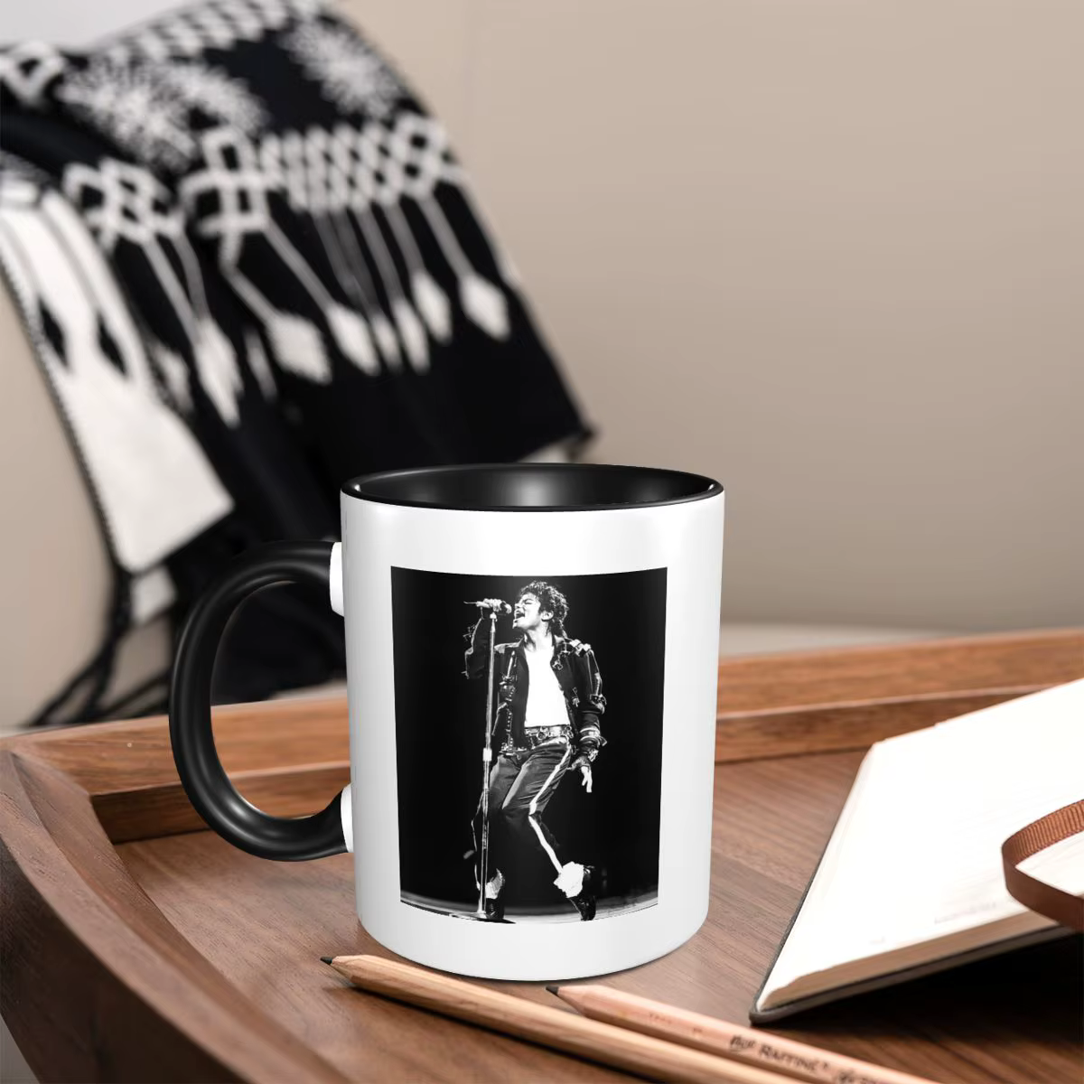 Tasse Michael Jackson, tasses à café en céramique amusantes