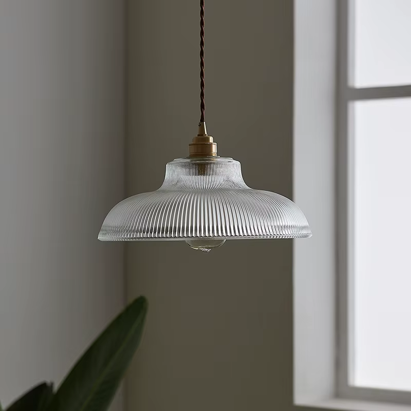 Vintage verre suspension vert lampe suspendue salon Luminaire Hall chambre Table à manger luminaires d'intérieur Lustre LED décor