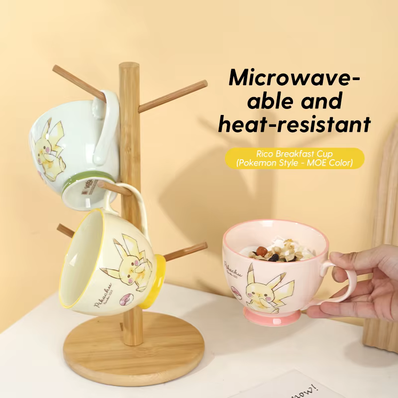 Tasse de petit déjeuner Pokemon