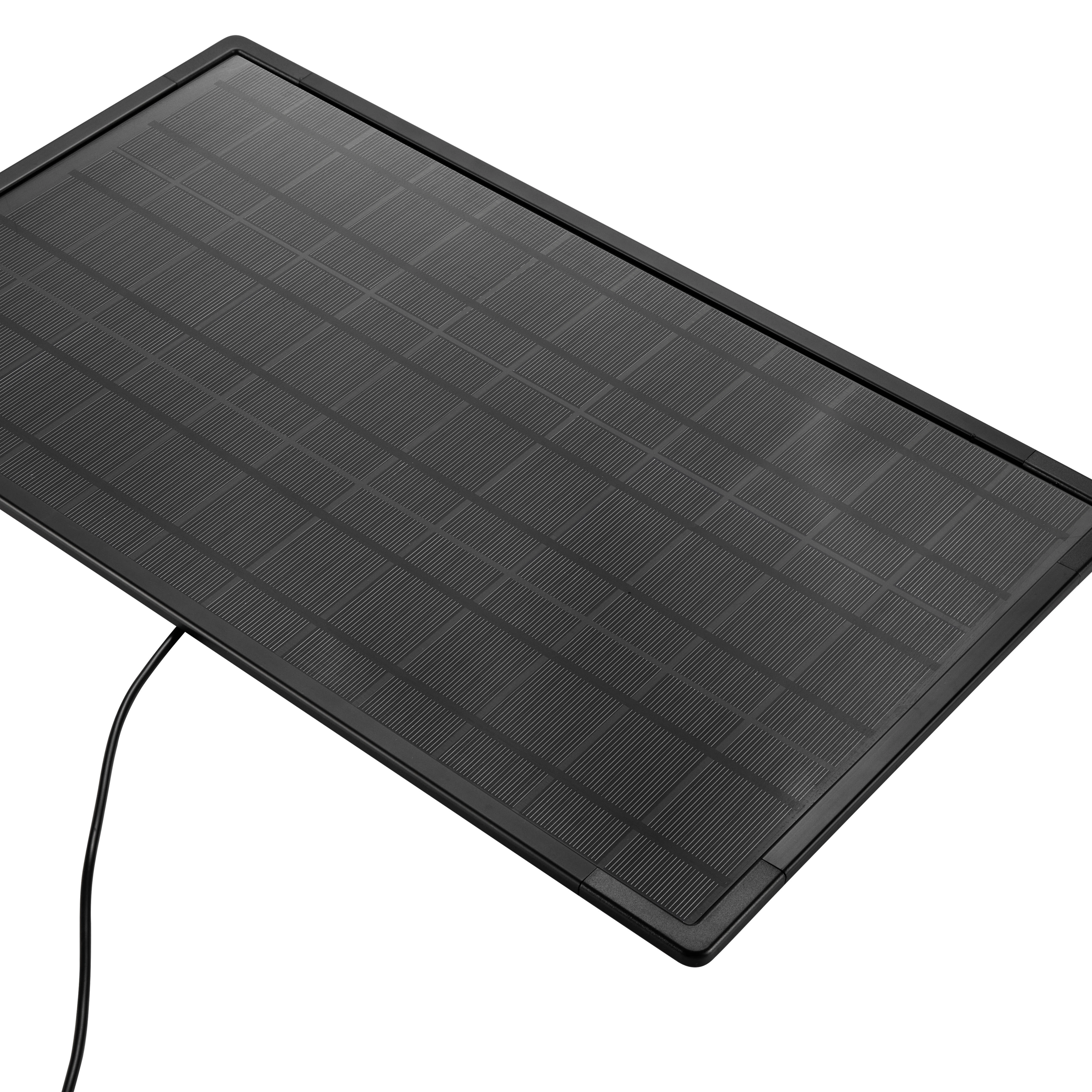 Panneau solaire mono-Si 25W en verre trempé, taux de conversion élevé de 25%, sortie 18V, module solaire étanche, kit de charge photovoltaïque DIY