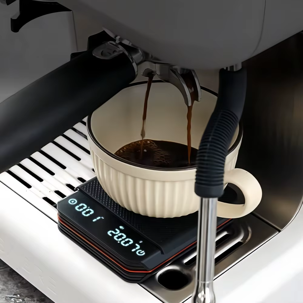 Mini balance à café avec écran LED, charge USB, minuterie, portable, haute précision, professionnelle, pour la maison, la cuisine, le café, accessoires à café