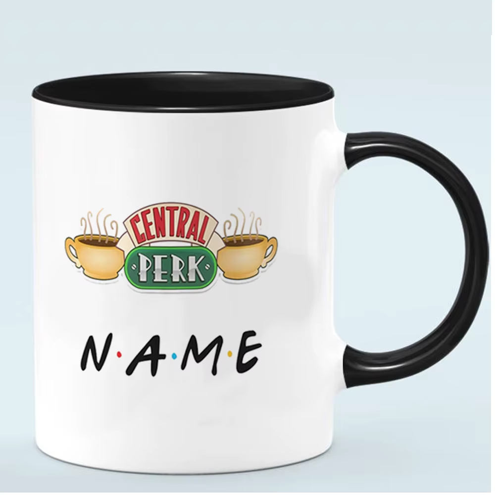 Tasse à café personnalisée avec nom d'ami