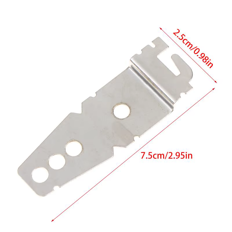 Kit de support sous évier pour lave-vaisselle, 2 pièces, 8269145, avec 2 vis, fixation sécurisée pour réparation de lave-vaisselle domestique
