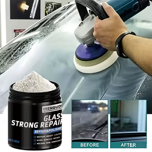 Poudre de polissage pour verre de qualité supérieure | Restaurer la clarté du verre | Polissage pour la brillance | Poudre de réparation pour rayures sur verre | Réparation des rayures à l'échelle nan