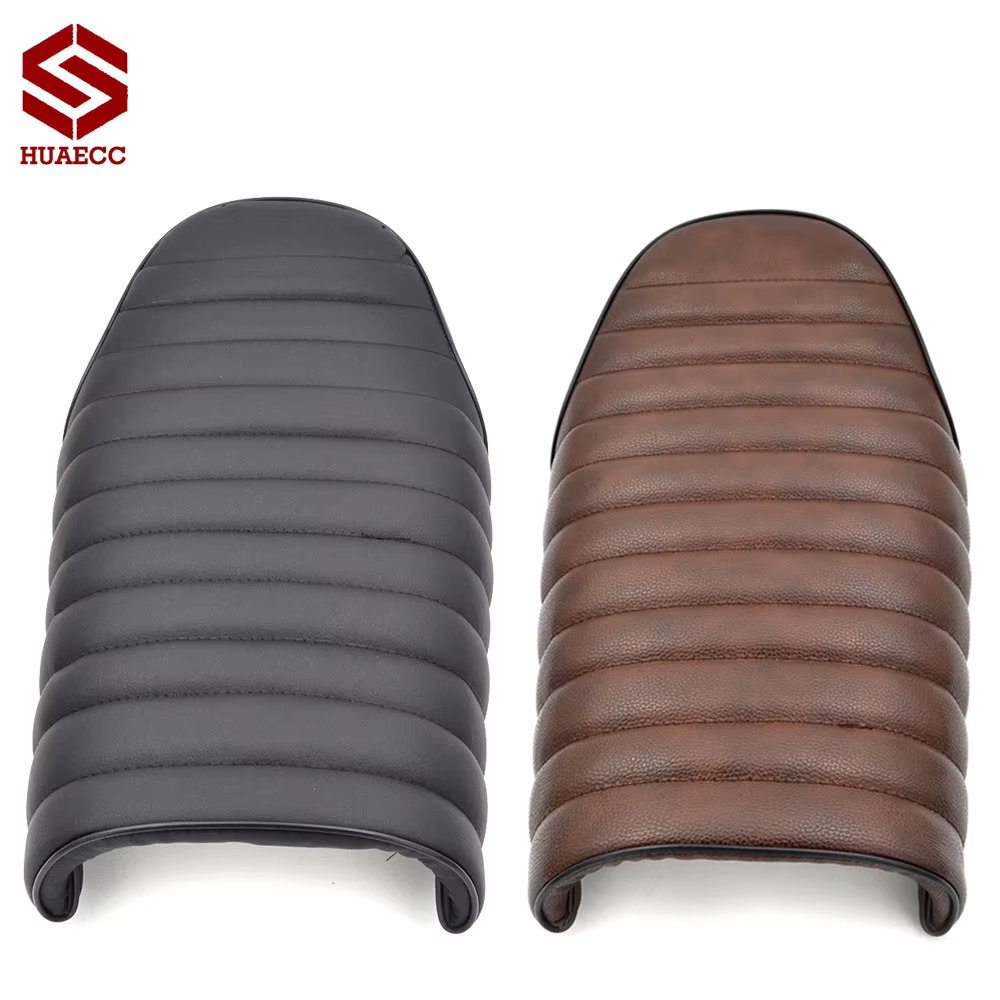Selle de siège de moto vintage pour Honda, noir, marron, compatible avec Honda CB, CL, CL100, CL125S, CL175, CL200, CL350, CL360, CL450, 73Inboulon t