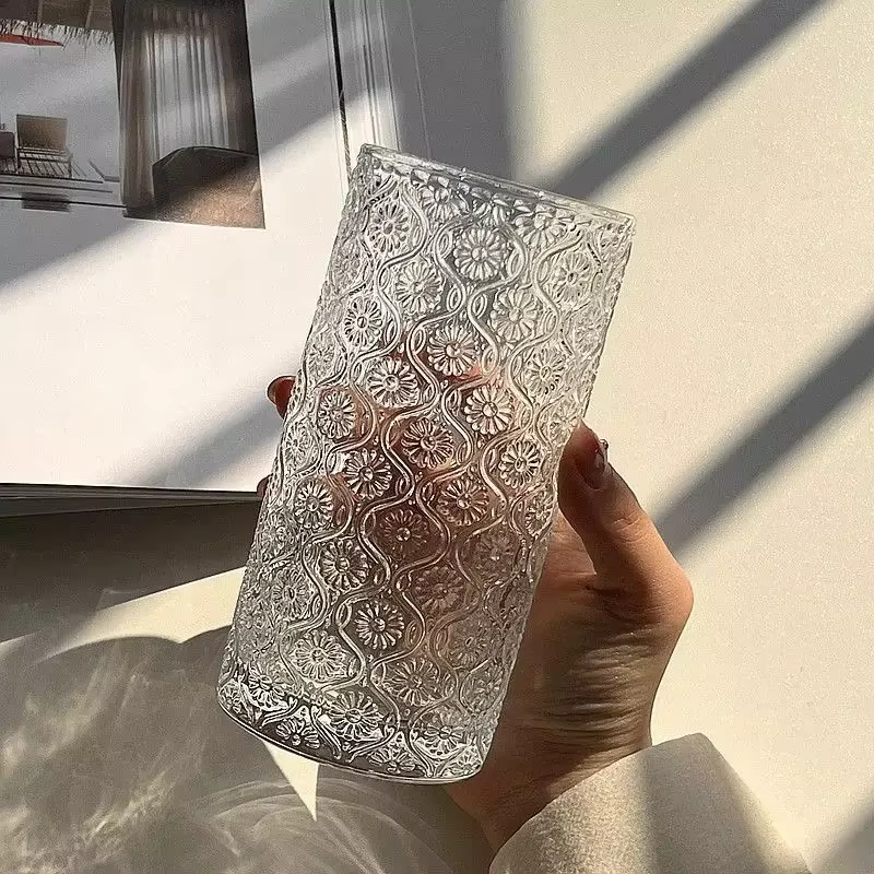 Ins Begonia Verre Sculpté Simple