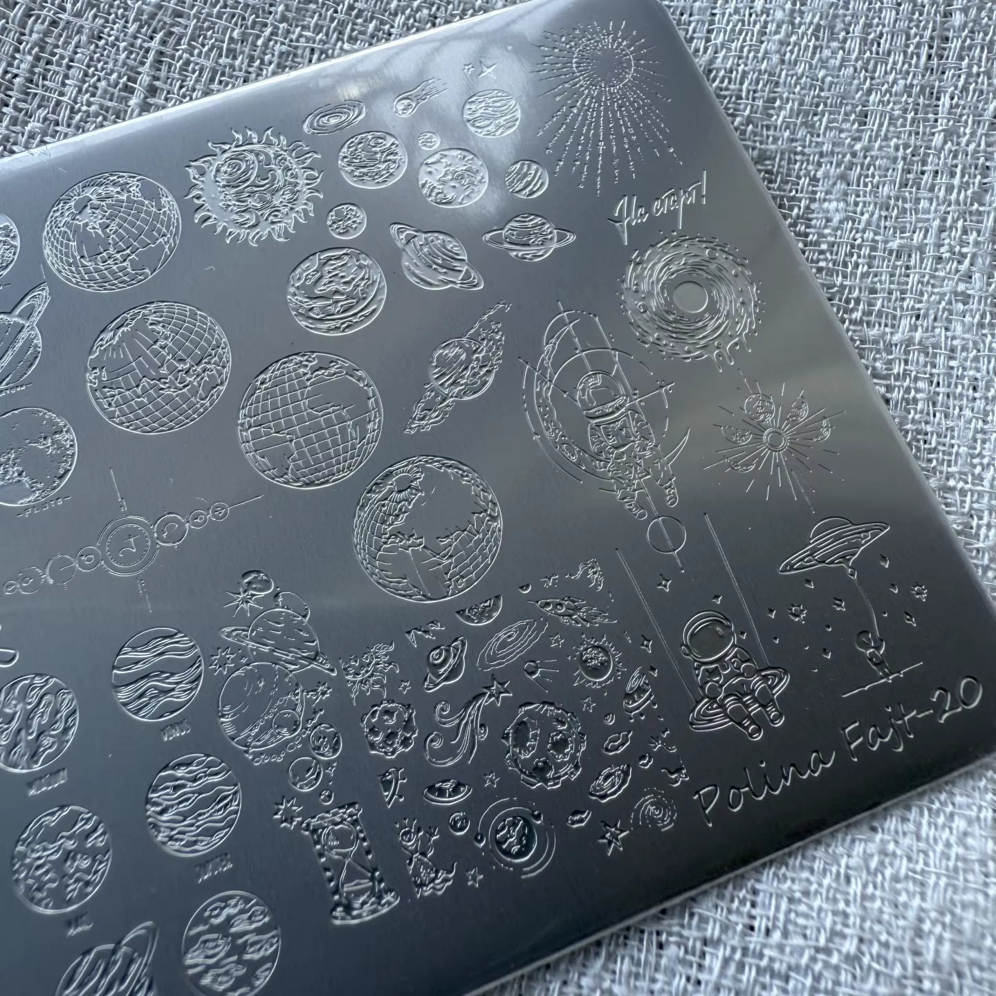 XMQ NAIL ART STAMPING PLATES EARTH TEMPLATES MEDUSA IMAGEPLATE