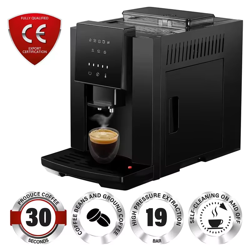 Machine à café expresso portable, automatique, électrique, pour usage domestique, commercial, bureau, barista, appareil de préparation de café