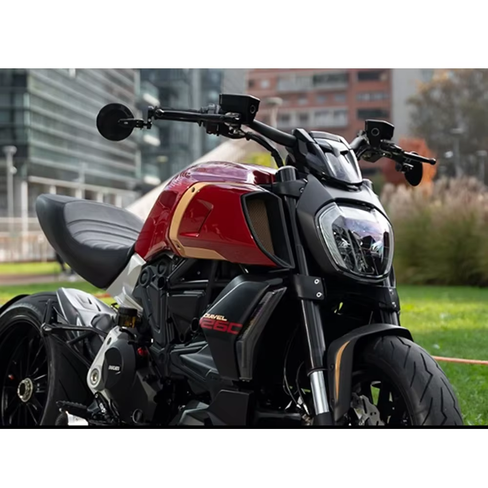 Rétroviseurs de moto Cafe Racer, extrémité de barre ronde, rétroviseurs latéraux pour Yamaha 125 keeway k light Keeway Superlight 125 Sportster