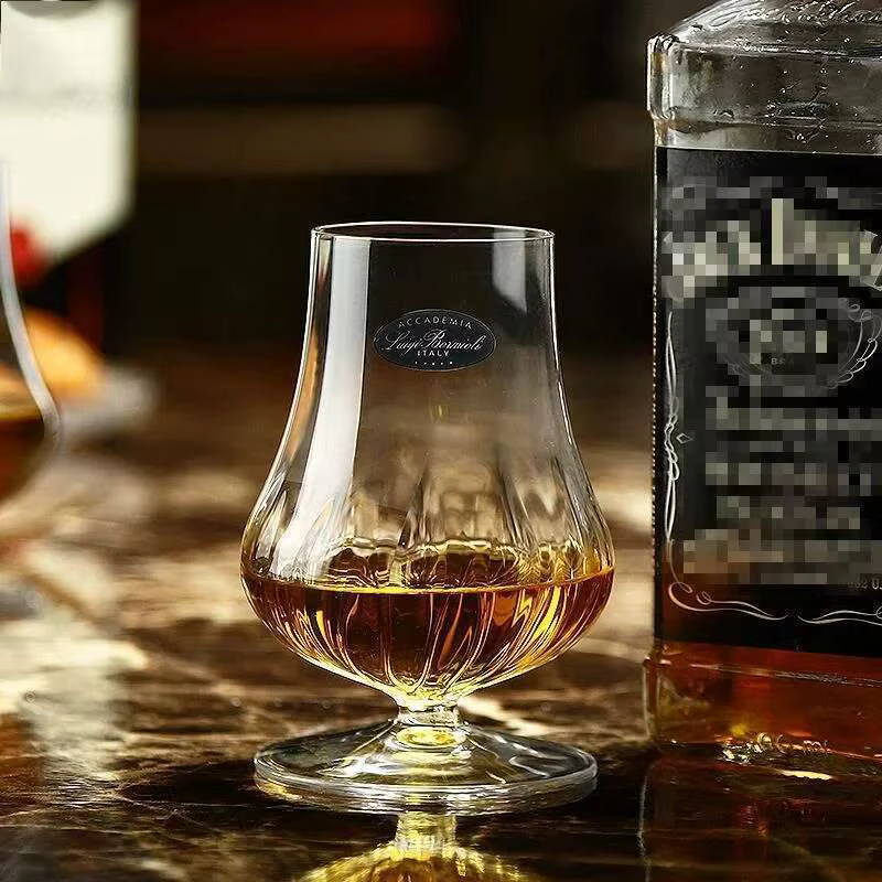 Italie marque Bormioli cristal whisky Copita nez verre flamme motif Cognac Brandy renifleur malt