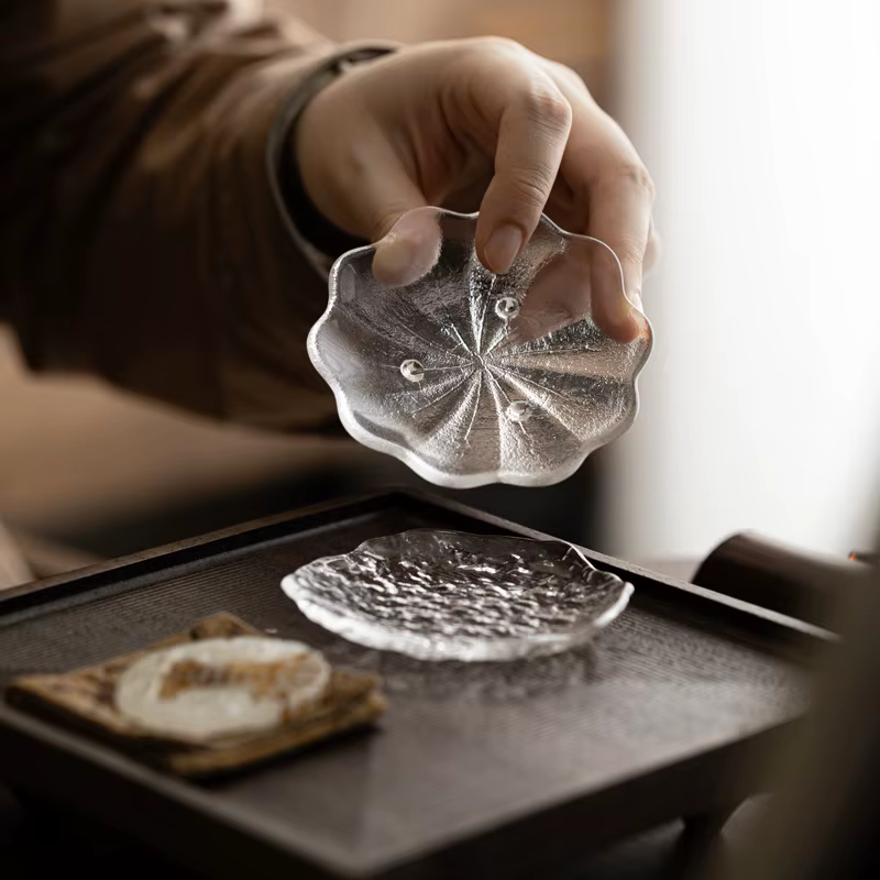Dessous de verre en Glacier esthétique japonais