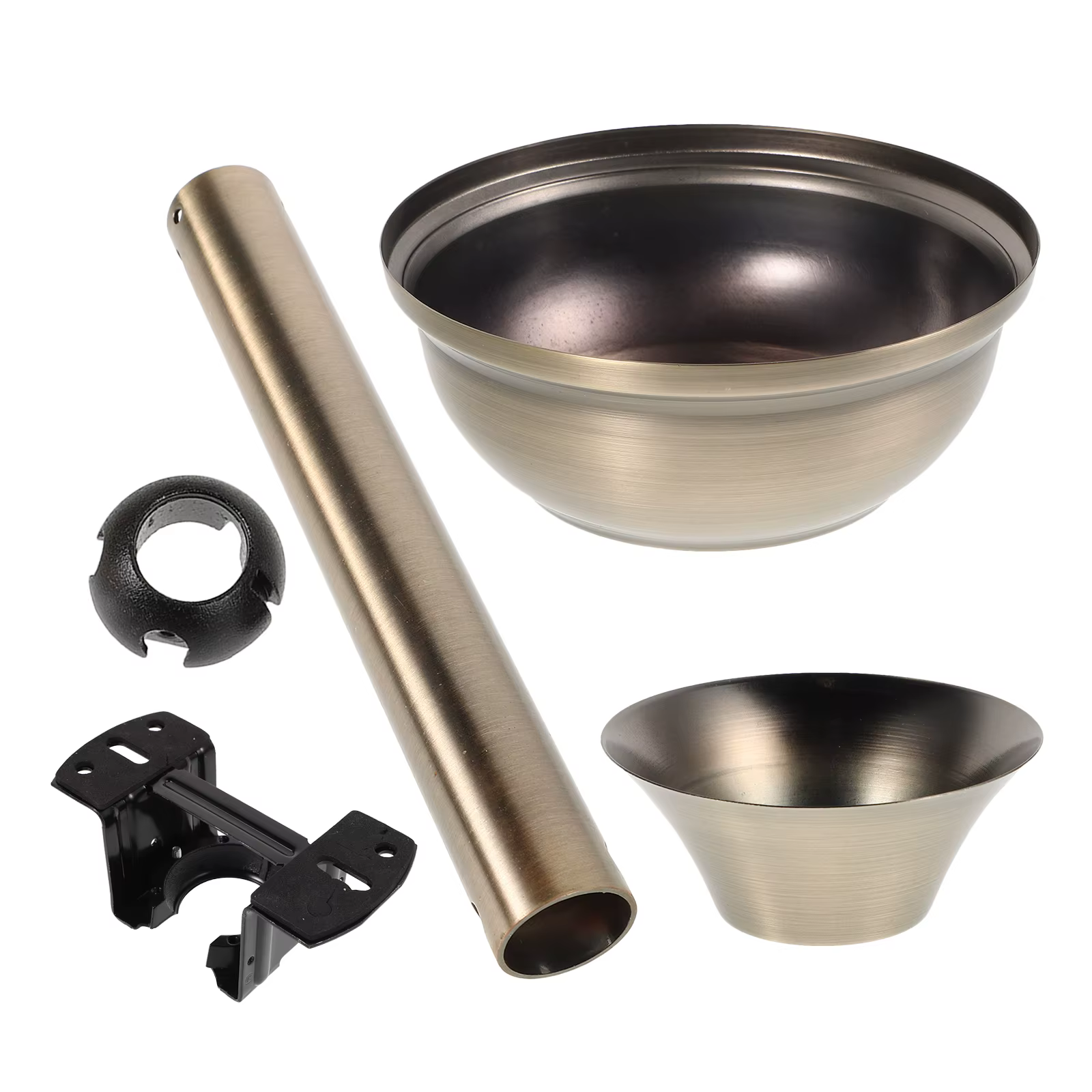 Accessoires pour ventilateur de plafond, Kit de montage incliné, support de suspension coudé, support Lob, couleur café, Installation Stable et sécurisée