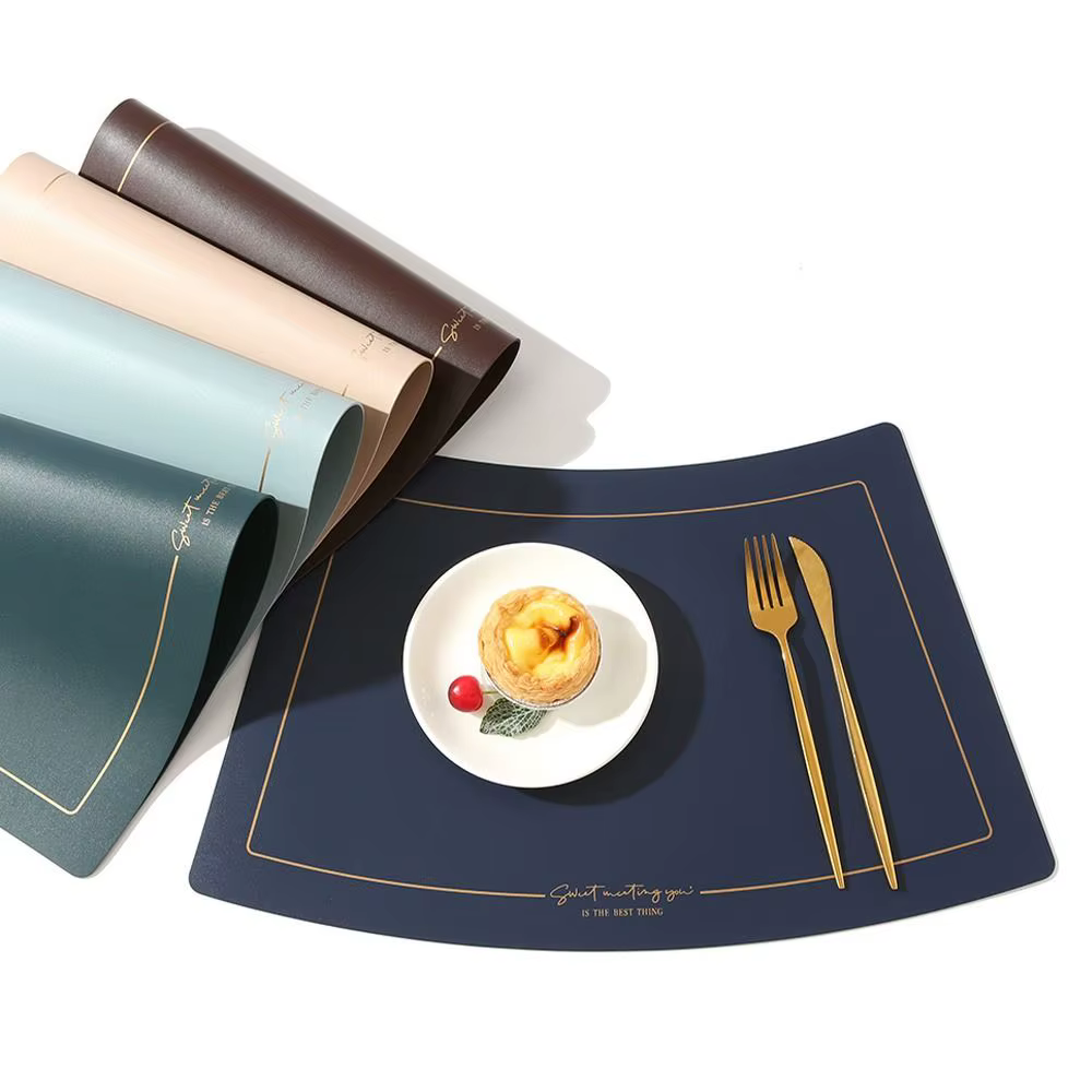 Napperon en cuir PU de Style chinois
