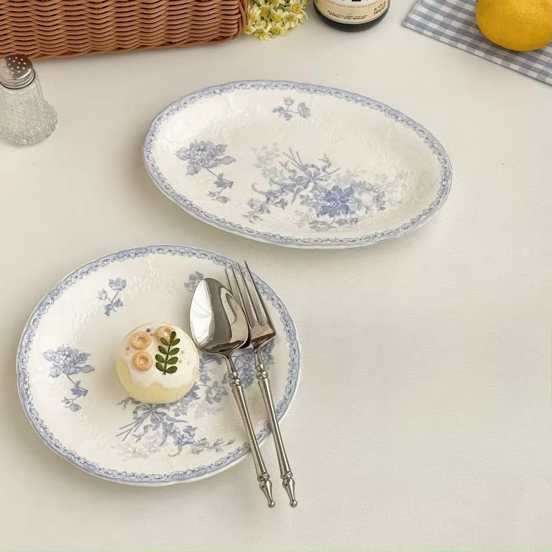 Assiette à gâteau en céramique