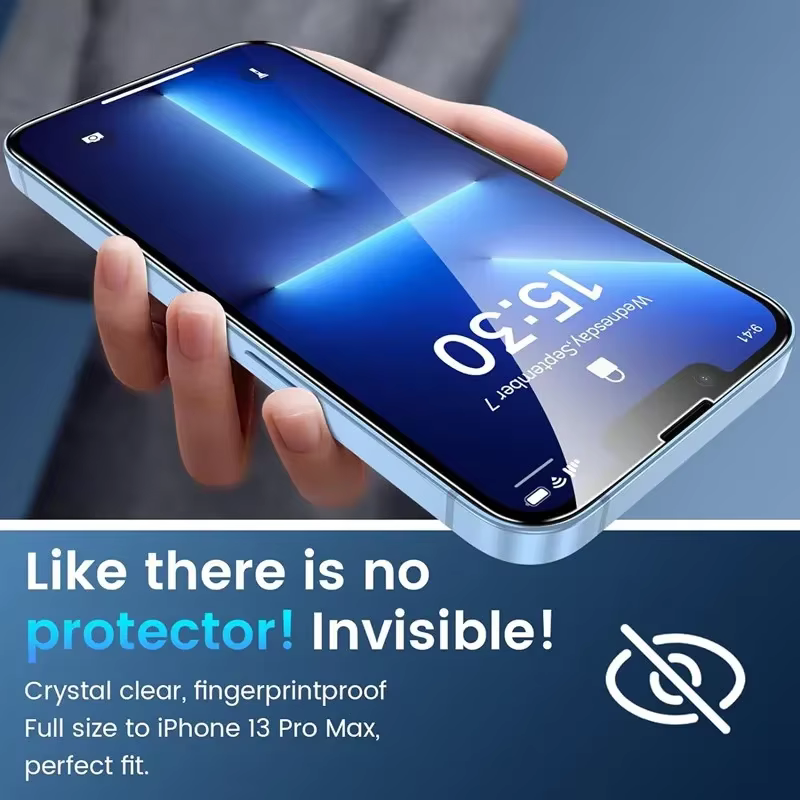 5 pièces verre trempé pour iPhone 15 13 11 12 14 Pro Max Mini protecteur d'écran pour IPhone 16 17 8 Plus X XR XS MAX verre de protection