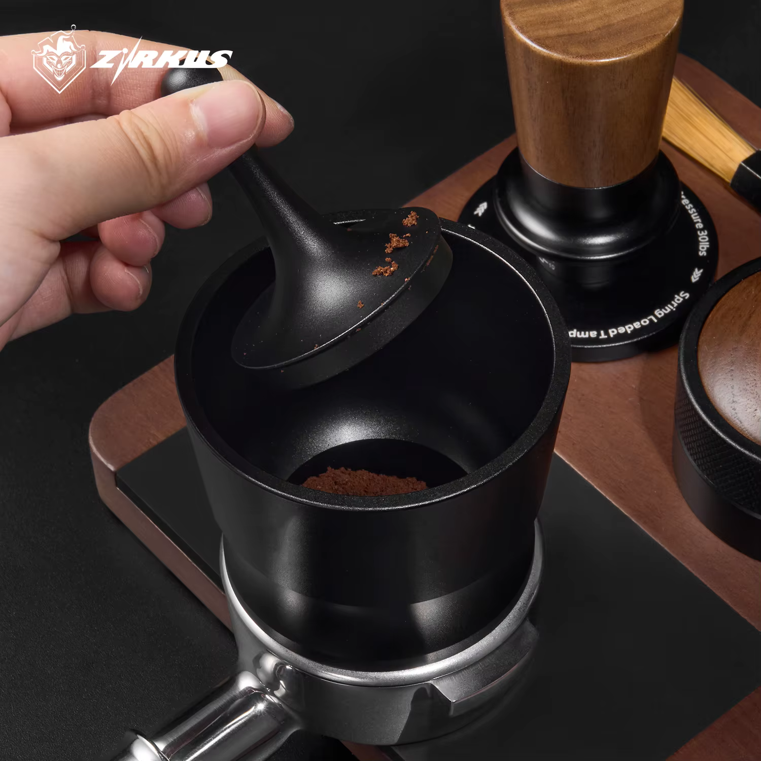 ZIRKUS – Tasse doseuse à café 51/54/58 mm en alliage d'aluminium