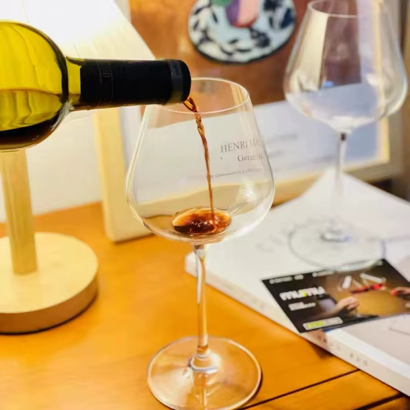 Verre à vin rouge en cristal bordeaux
