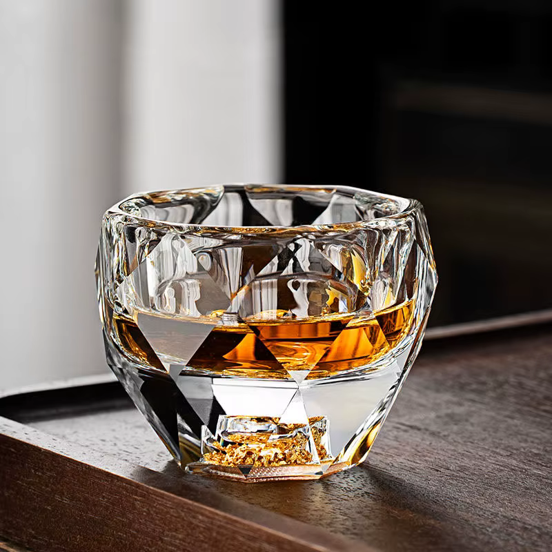 Verres à Shot en diamant à facettes de 50ML