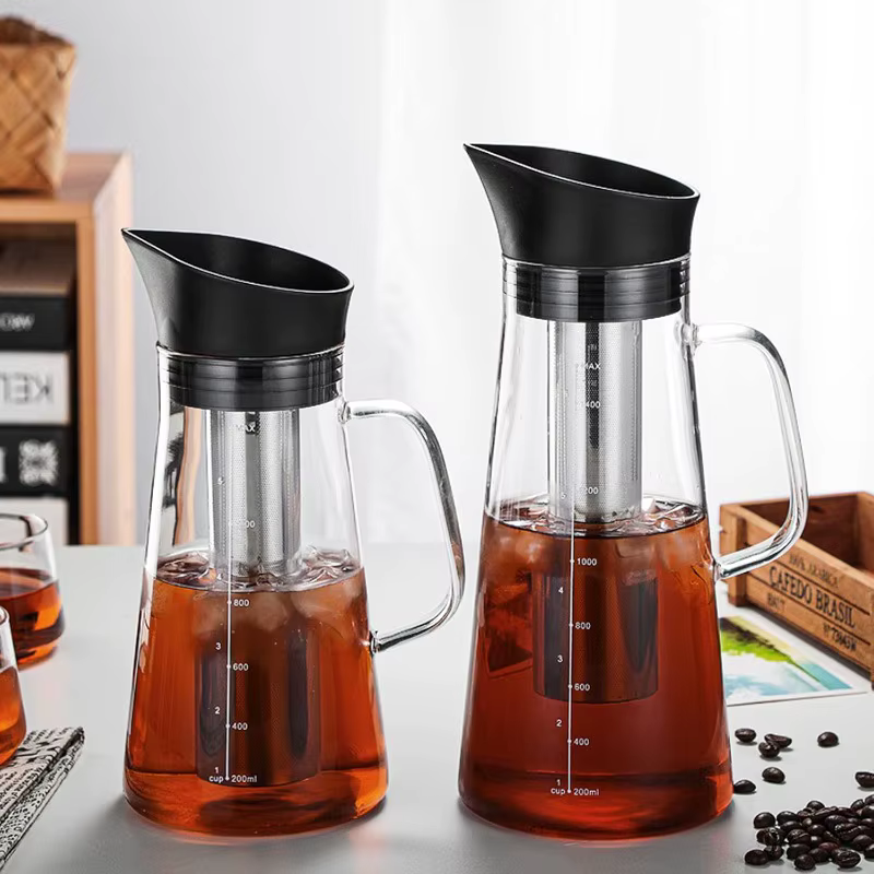 Cafetière à froid en verre de 1